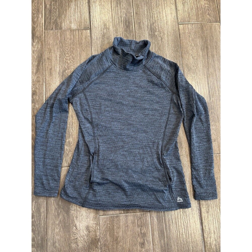 RBX Sweatshirt Women’s L Hiking Outdoor Gear With Pockets & Thumb‎ Holes Gray